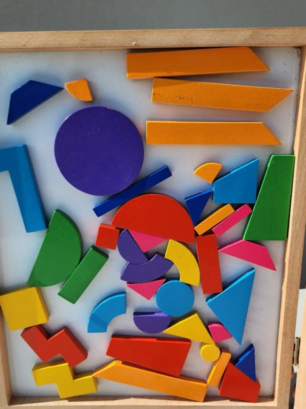 Mindware Imagination Magnets Imaginets Wood Geoform Wooden Magnetic Blocks and M